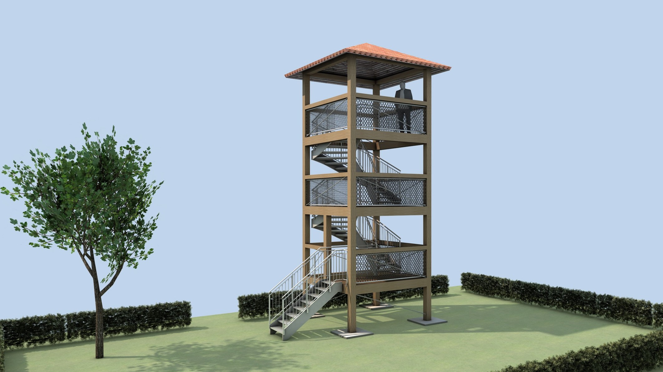 Planung Neubau Aussichtsturm Oberboihingen